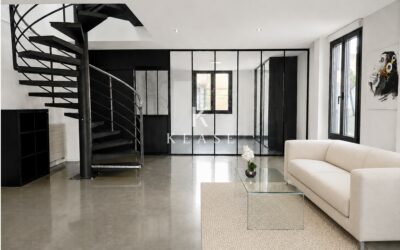 Maison contemporaine avec jardin garage et dépendance